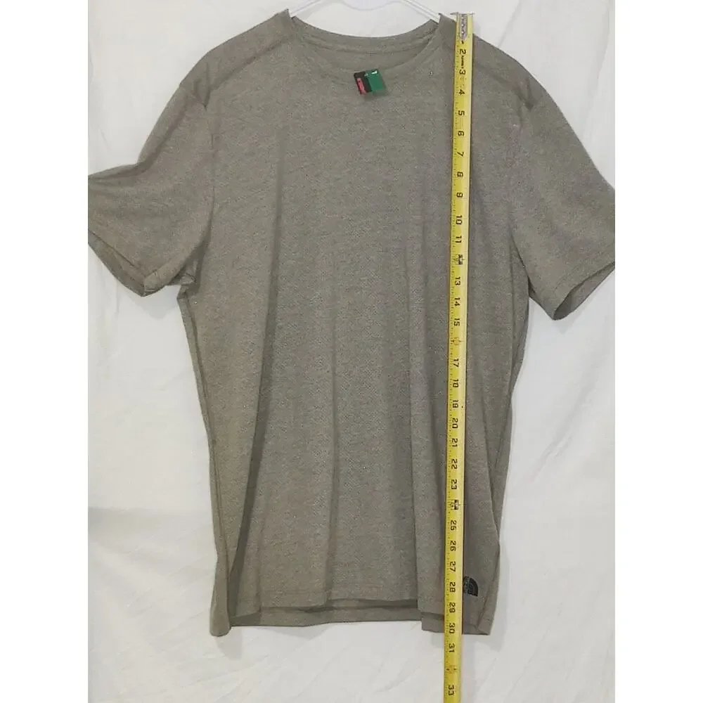 The North Face Men's Short Sleeve T-Shirt - Grey / Taupe Graphic Crewneck Tee